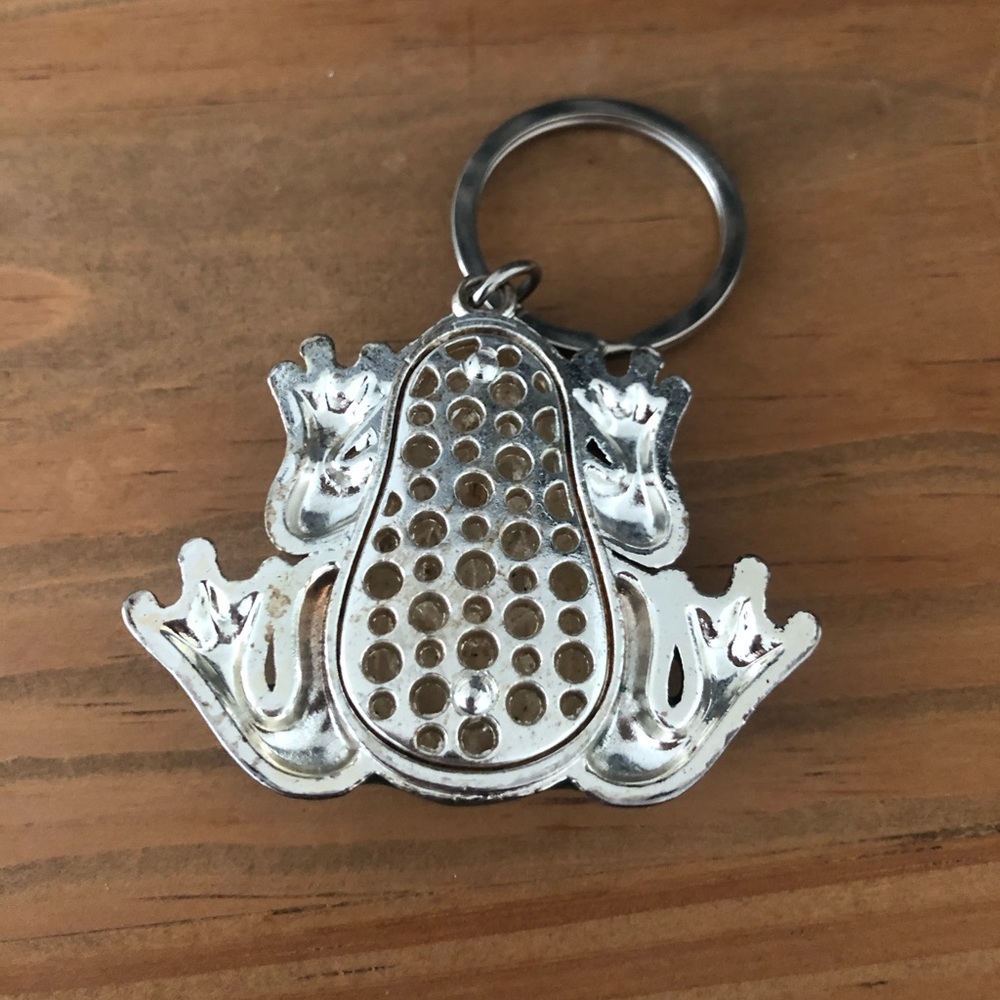 ⁺ ゚* Jeweled Frog Keychain 🐸 * • ゚ - Picture 4 of 4